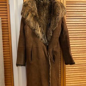 Sheepskin coat